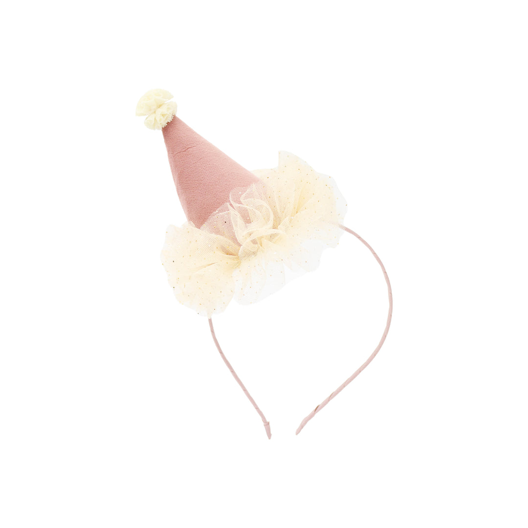 Party hat headband Tilda | Strawberry Cheesecake