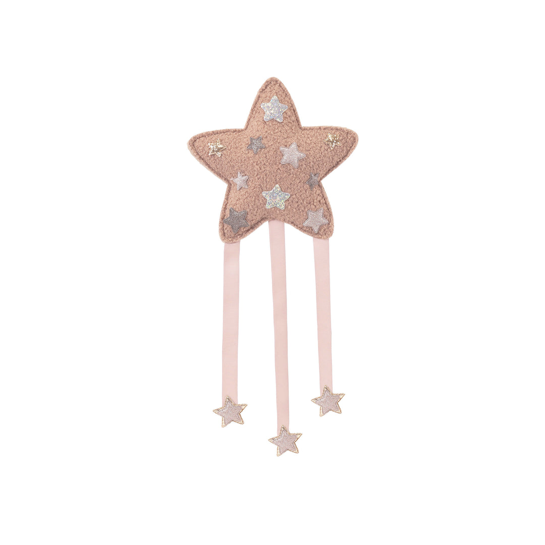 Hair clip organizer star | milk chocolate