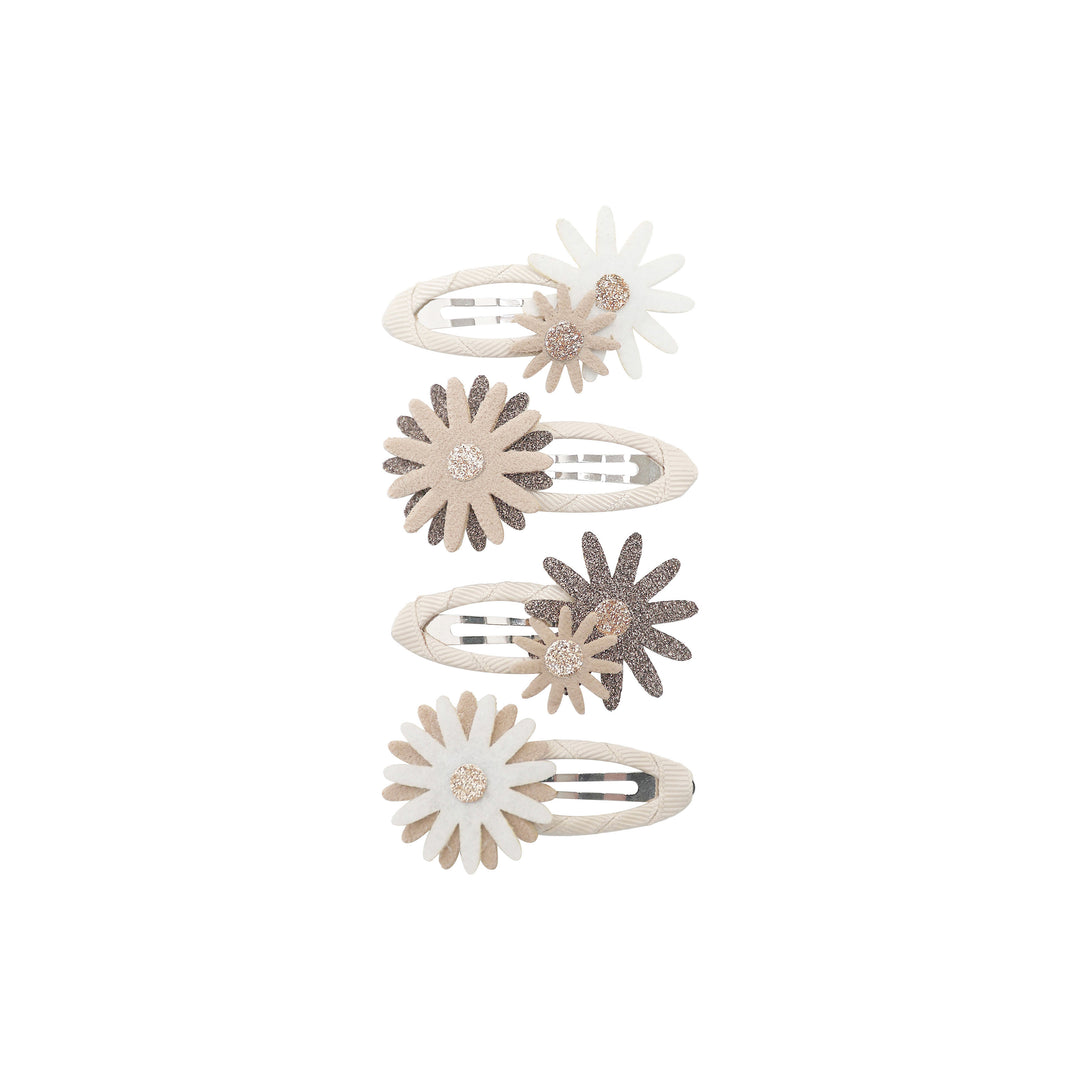 Hair clip set Babette | crepe/powdered sugar