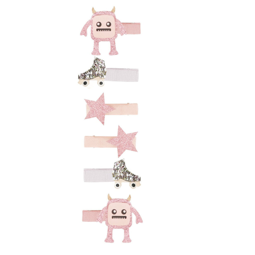 Grumpy's Monster Party Mini Clip Set | Bubblegum