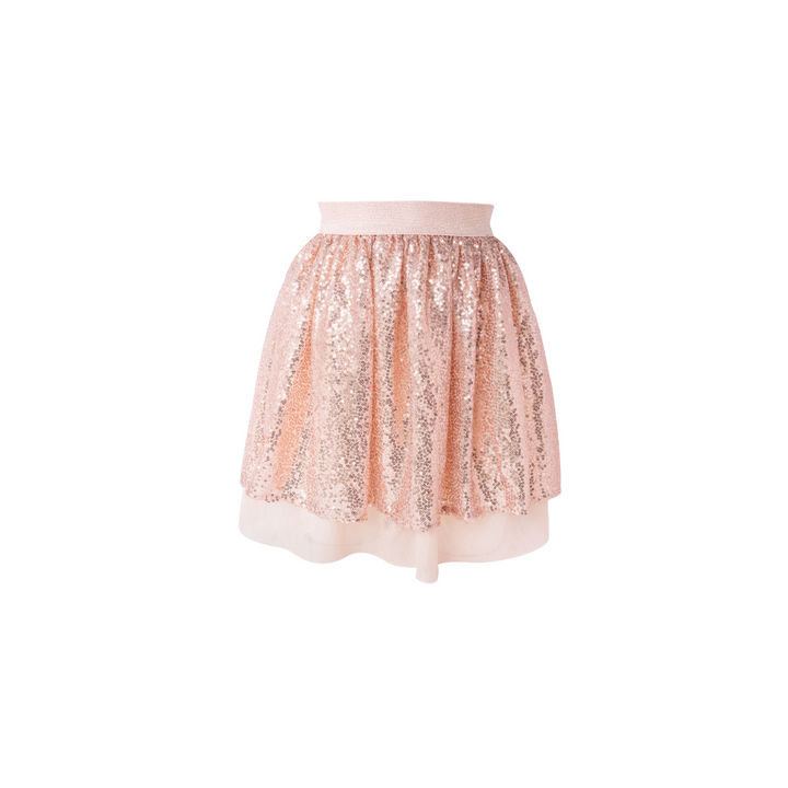 sequin skirt | Abigail : rose gold