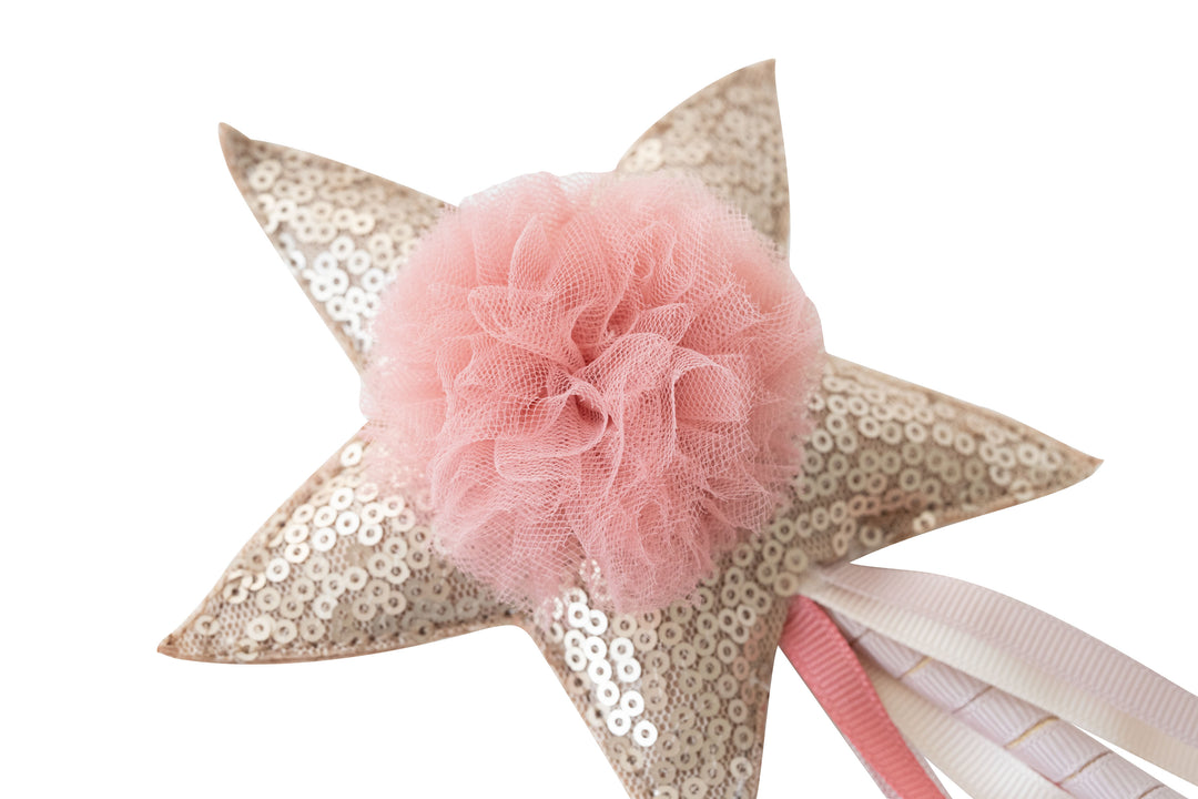 Sequin Wand | Vesta : vintage rose
