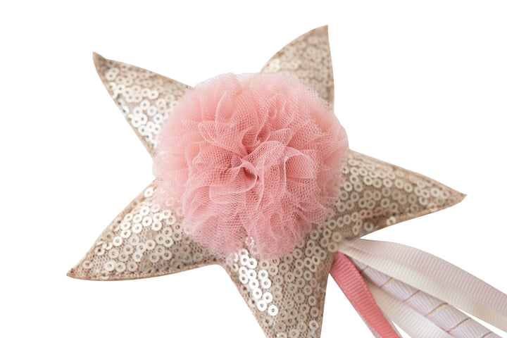 Sequin Wand | Vesta : vintage rose