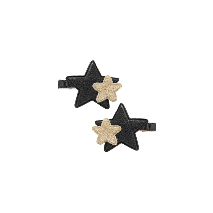 Double Star Clip Set Amira | Black Snake/Goldrush