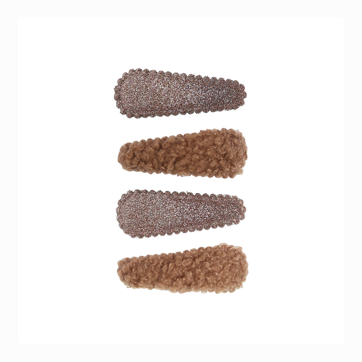 Teddy Klammer Set Josy | milk chocolate/brown sugar