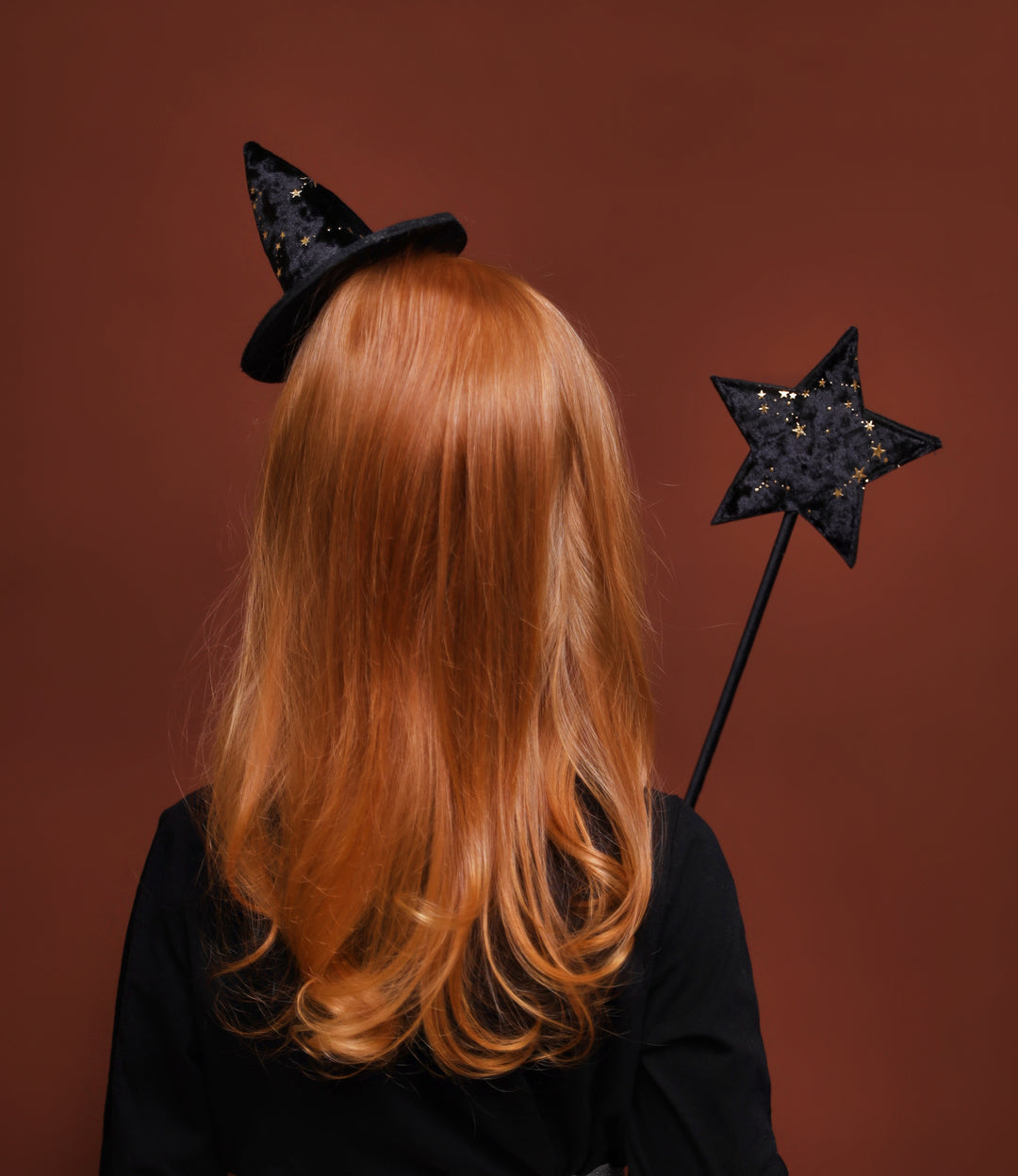 Glinde Witch Hat Magic Wand Set | Astro Black