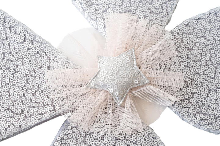 Sequin Wings Aurelia | antique silver
