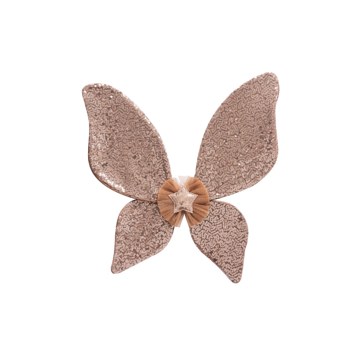 Sequin Fairy Wings | Aurelia : nutmeg