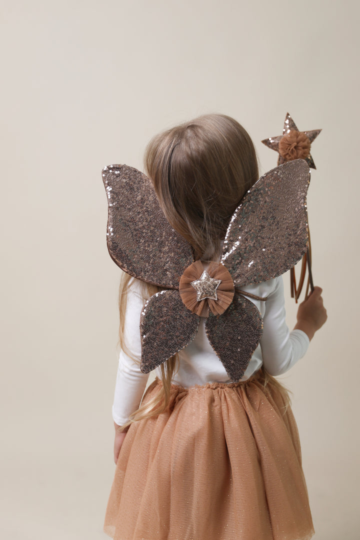 Sequin wand Vesta | nutmeg