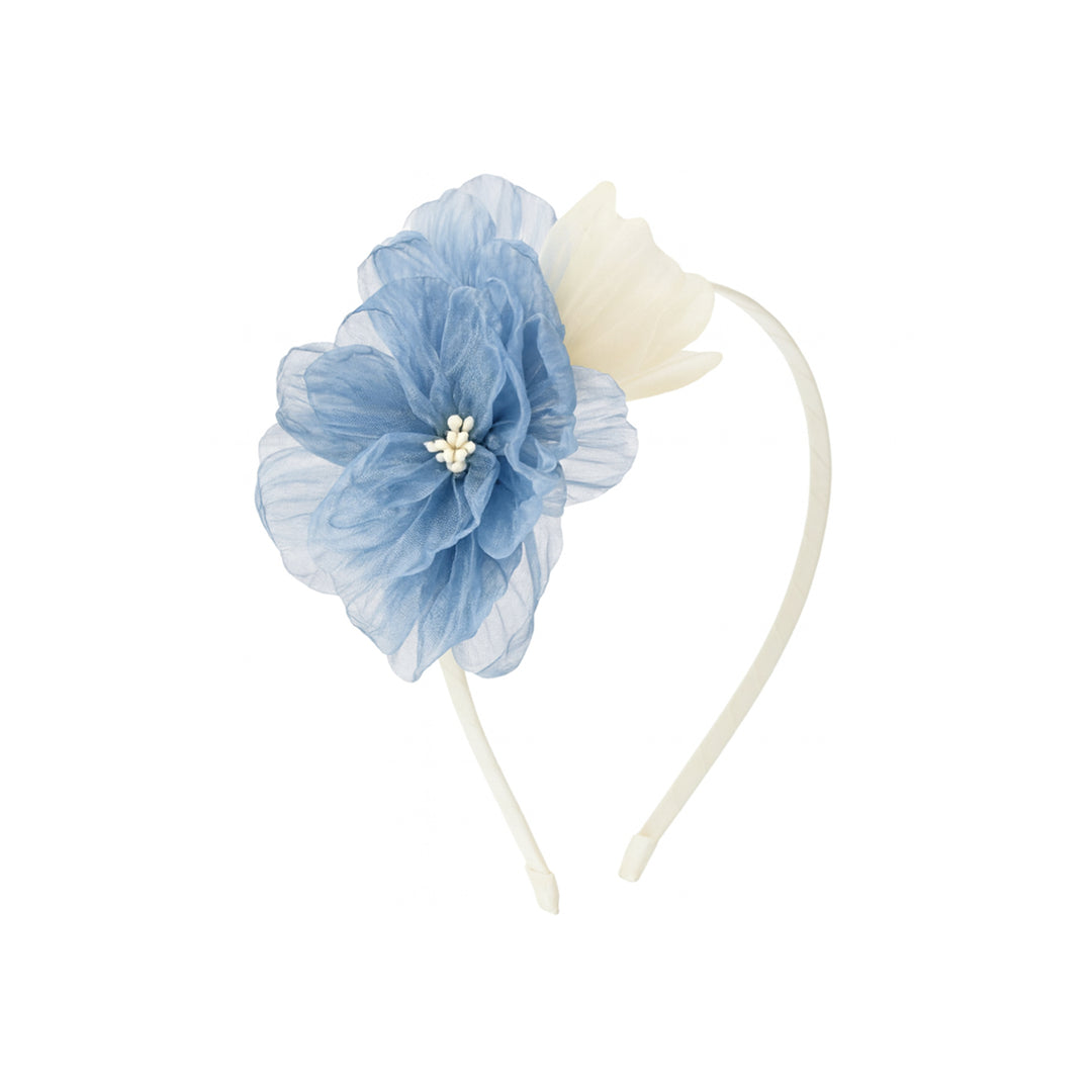 Vintage Blumen Haarreif Sadie | Regency Blue