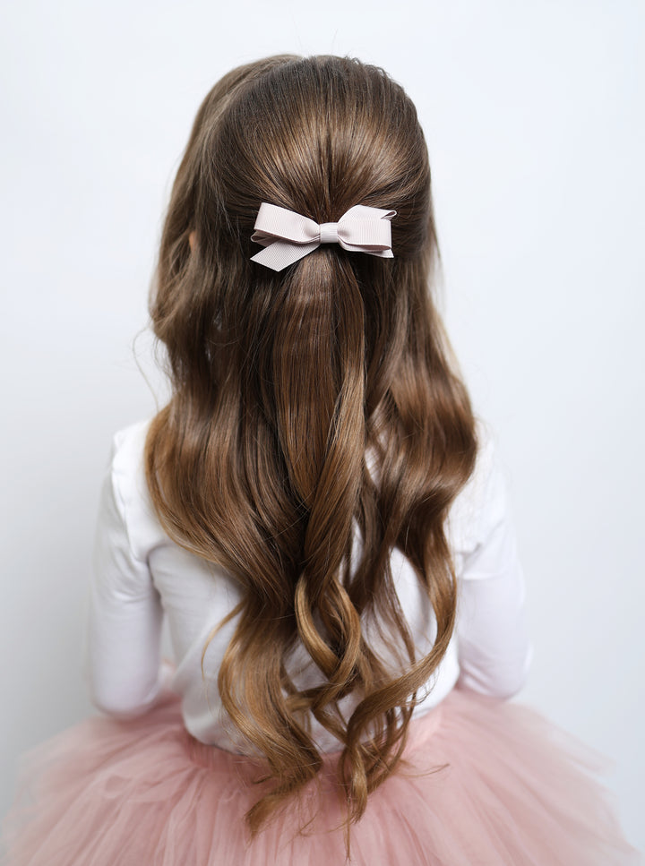 Large bow clips Meredith | Lavender Fields