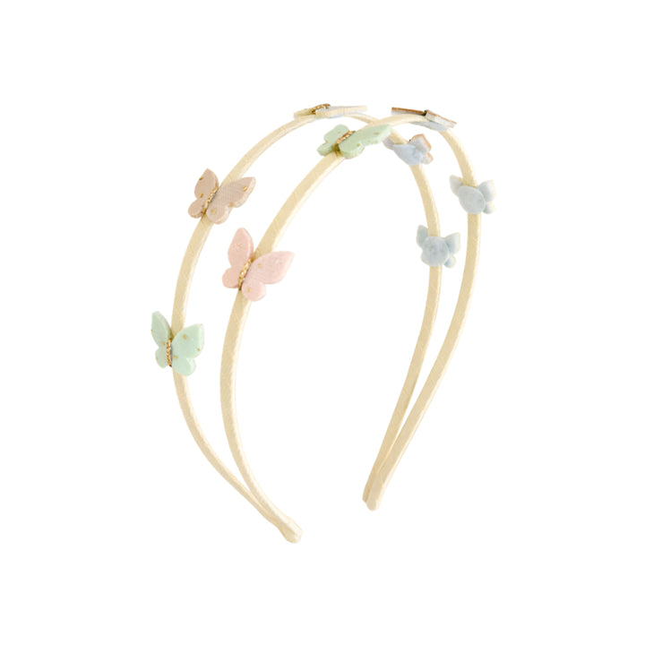 Double headband butterflies| Crepe/Kiss