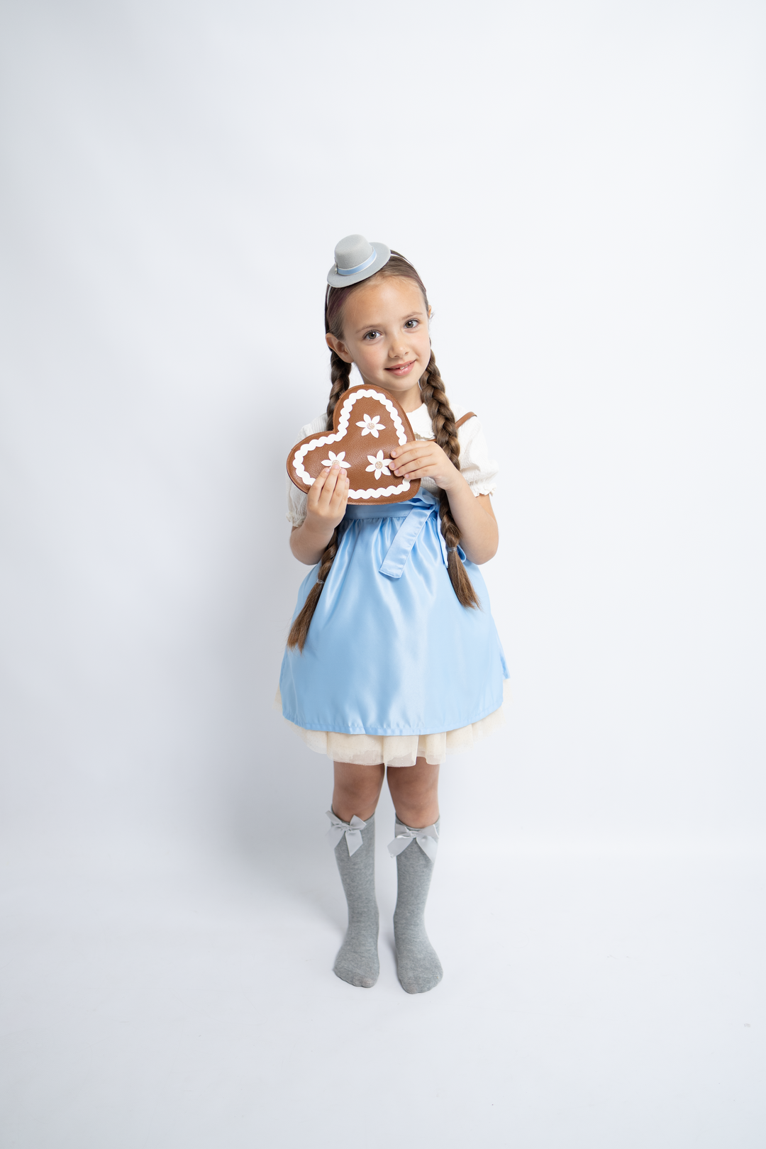 Oktoberfest hat headband | cloud in gray