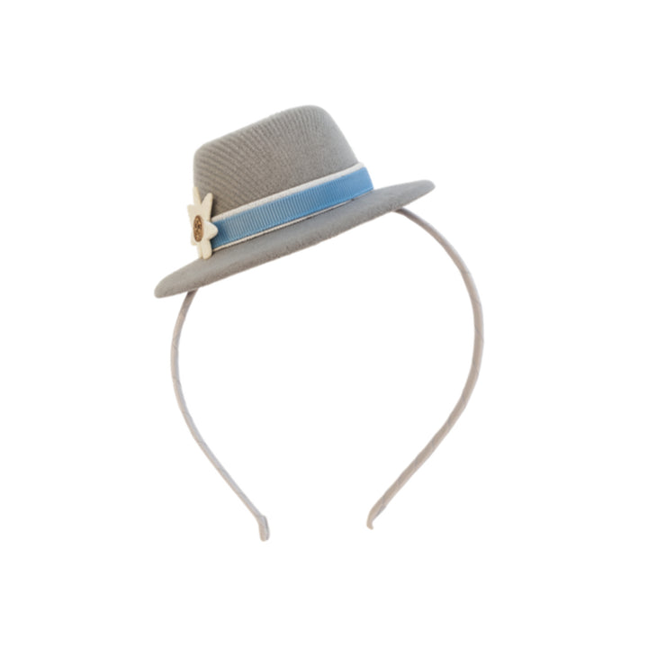 Oktoberfest hat headband | cloud in gray