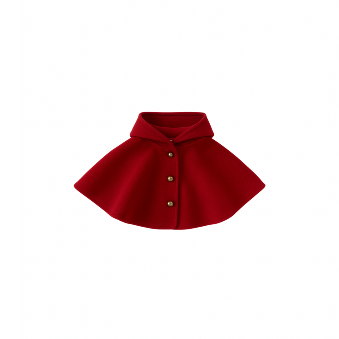 Santa’s kleiner Helfer Umhang | Bordeaux