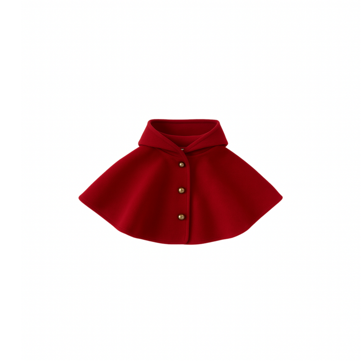 Santa’s kleiner Helfer Umhang | Bordeaux