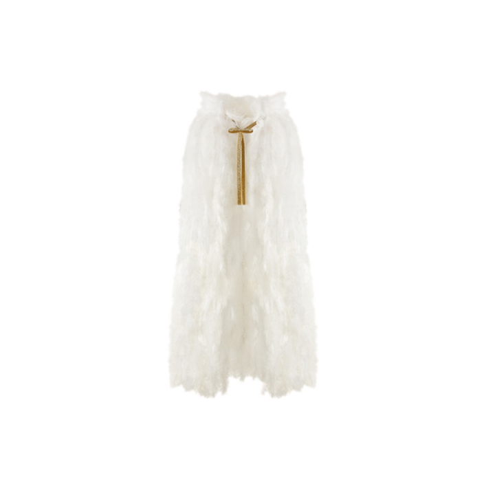 Swan cape | ivory