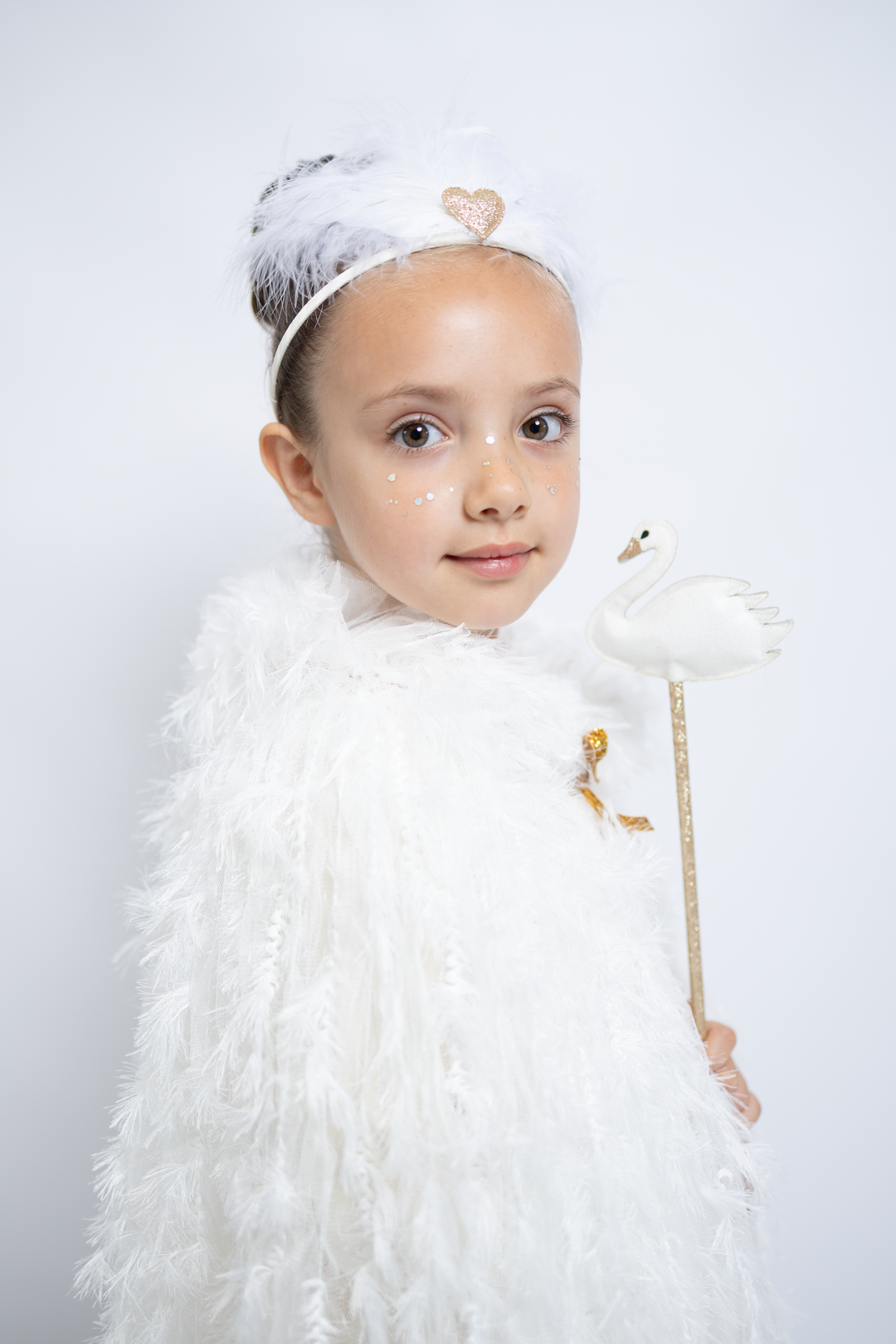 Ballet Swan Glitter Magic Wand | frosted