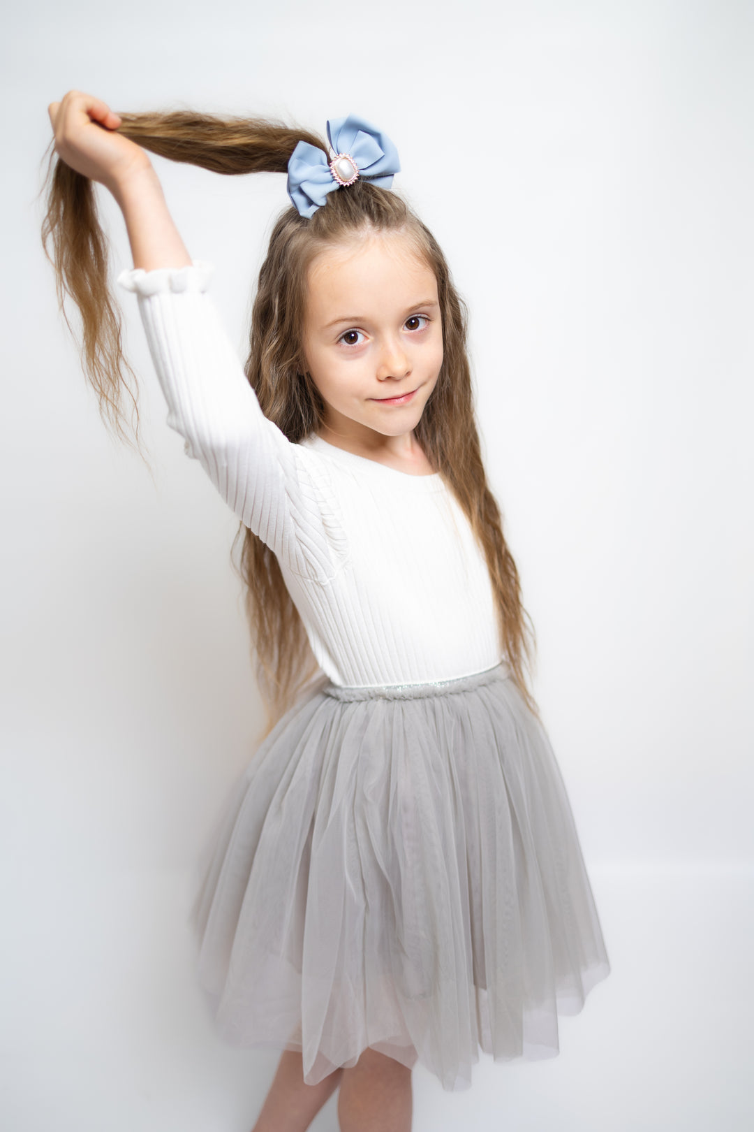 Mittlerer Schleifenclip Lizbeth | Regency Blue
