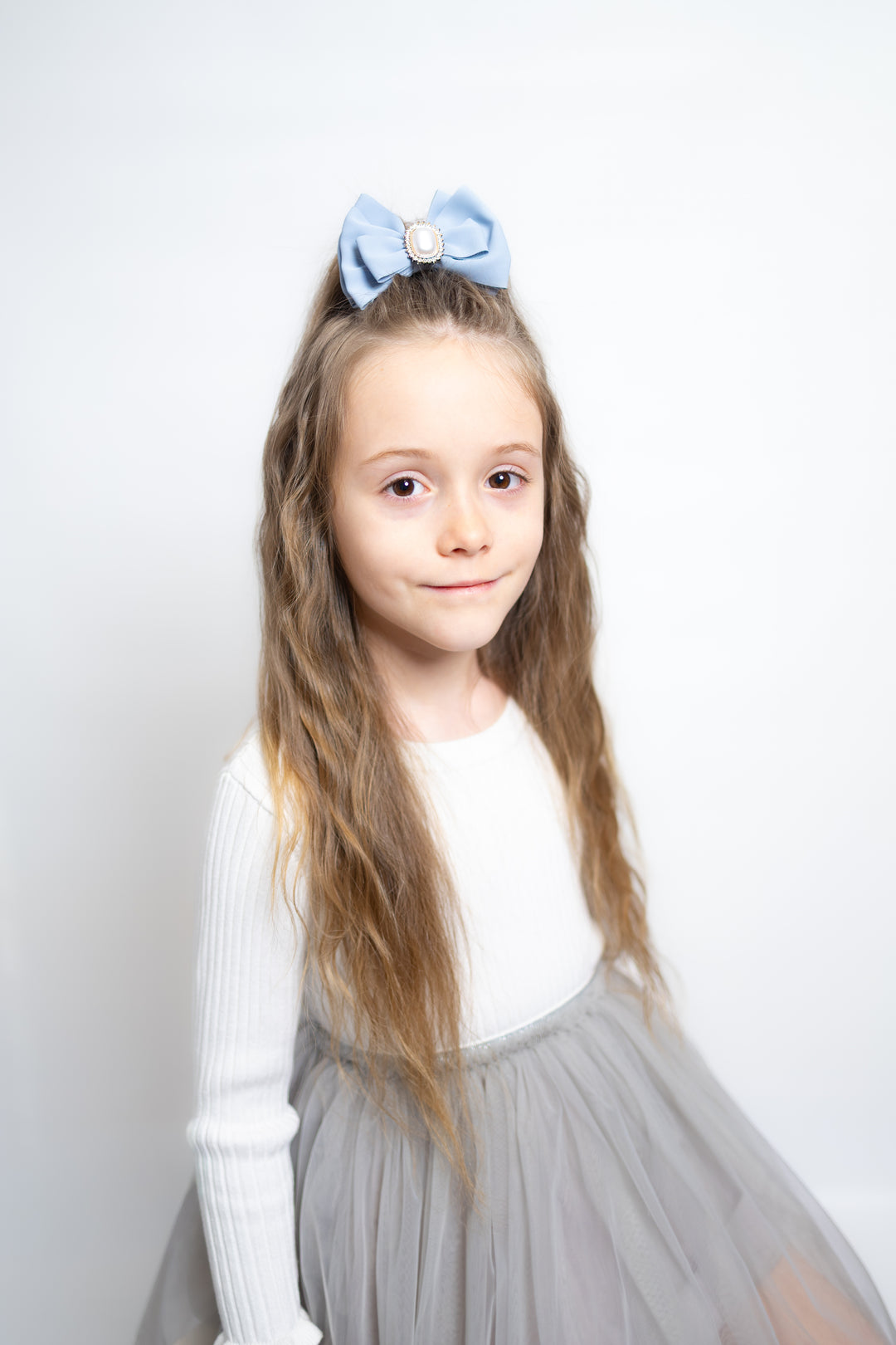 Mittlerer Schleifenclip Lizbeth | Regency Blue