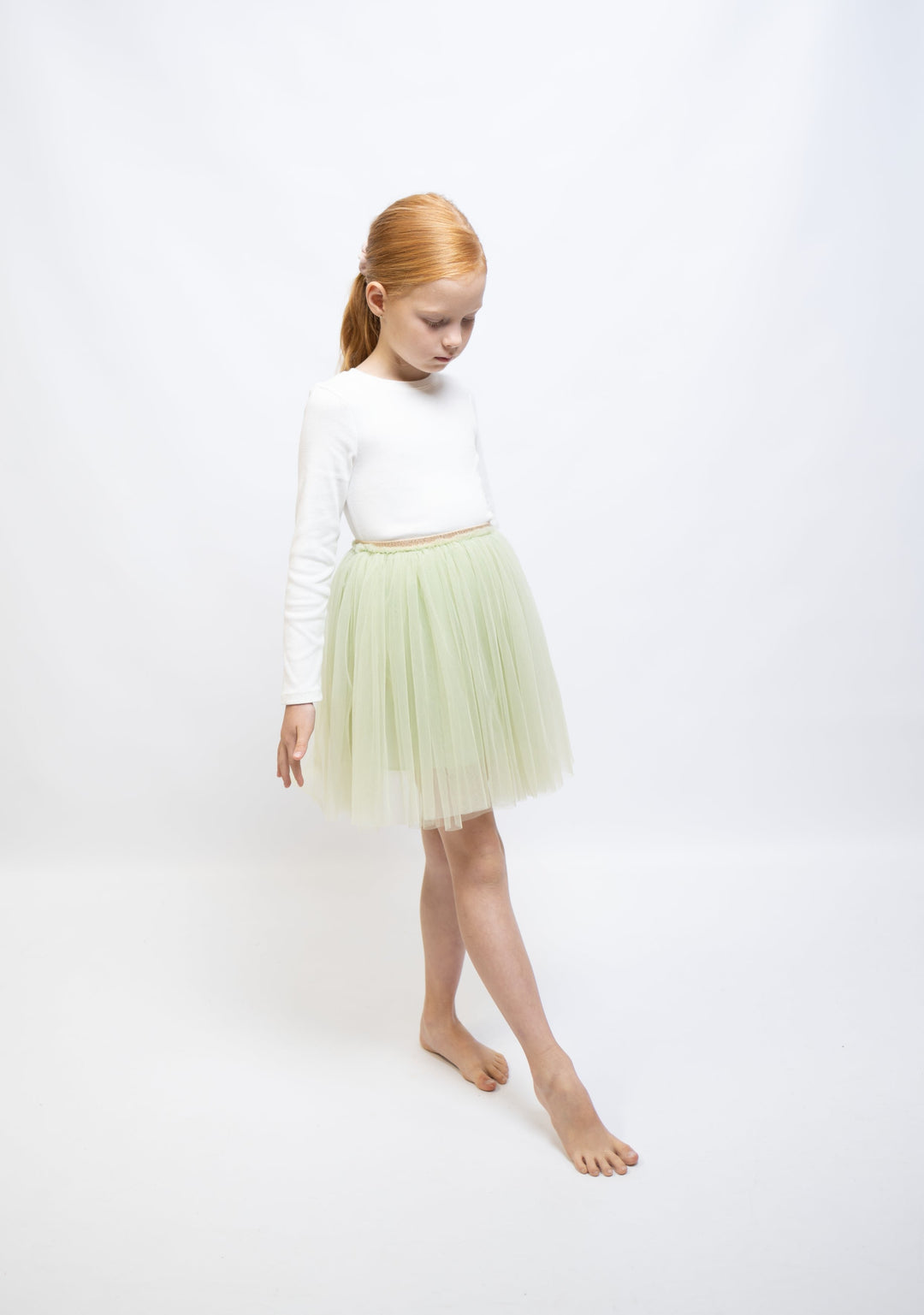 Tulle skirt tutu Daphne | pistachio