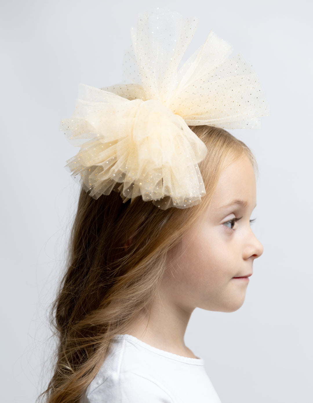 Headband Lady Penelope | sparkling gold