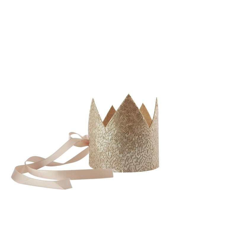 Sequin Crown | Victoria : vintage rose
