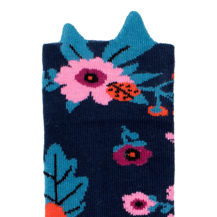 Kniesocken Secret Garden | navy