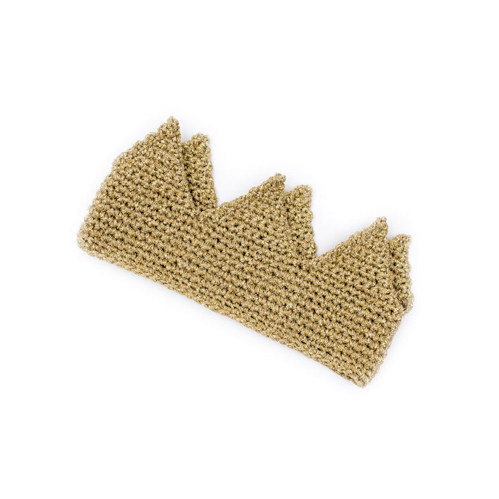 crochet crown | gold